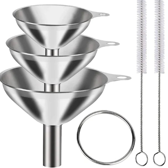 Stainless Steel Oil Funnel
